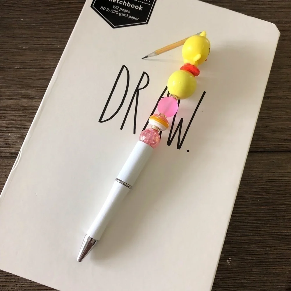 Disney Doorables: Toy Story: Ducky handmade beaded pen